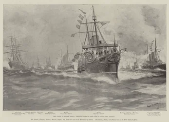 The Crisis in South Africa, British Fleet on the Cape of Good Hope Station